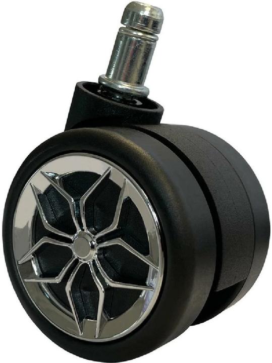 Immagine prodotto LC-Power Ruote LC-CASTERS-2-DRIFT Set di 5 ruote cromate