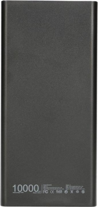 Produktbild Extralink EX.19485 power bank Lithium Polymer (LiPo) Black (10000 mAh, 22.50 W, 37 Wh)