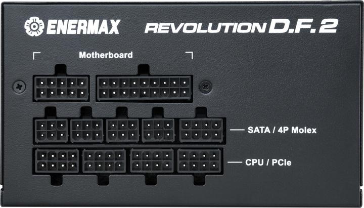 Immagine prodotto Enermax Alimentatore 850W Revo. Ventola DF2 80+ Gold da 14 cm. Modulare (850 W)