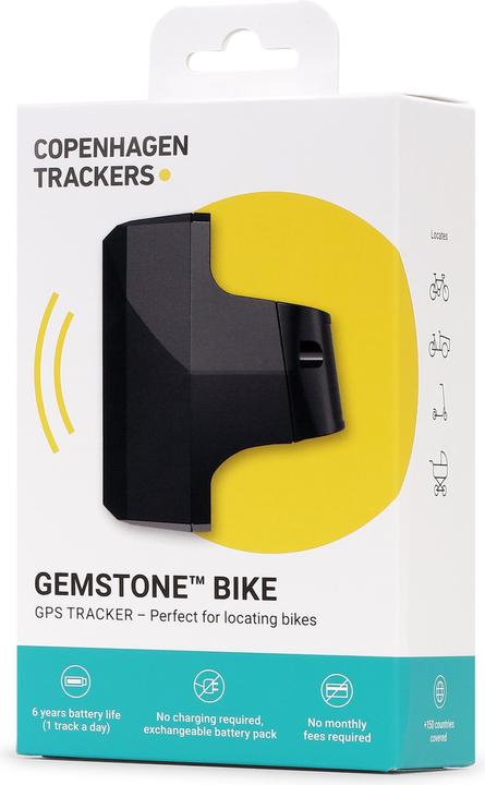 Actual product image Copenhagen Trackers Gemstone Bike GPS Tracker