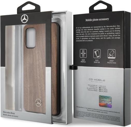 Image du produit Mercedes-Benz Mercedes MEHCS67VWOLB S20 + G985 corps dur marron (Samsung Galaxy S20+)