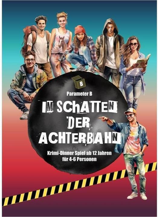 Image du produit Pegasus À l'ombre des montagnes russes - Jeu de dîner policier pour 4 personnes (Allemand)