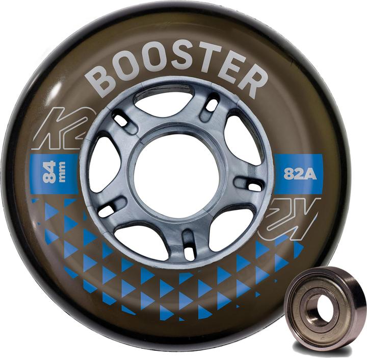 Actual product image K2 BOOSTER 84 MM 82A 8-WHEEL PACK W ILQ 7 (84 mm, 82a)
