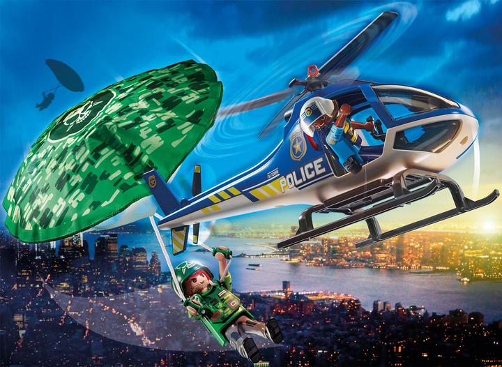 Actual product image Playmobil Police helicopter: parachute chase (70569, Playmobil City Life)