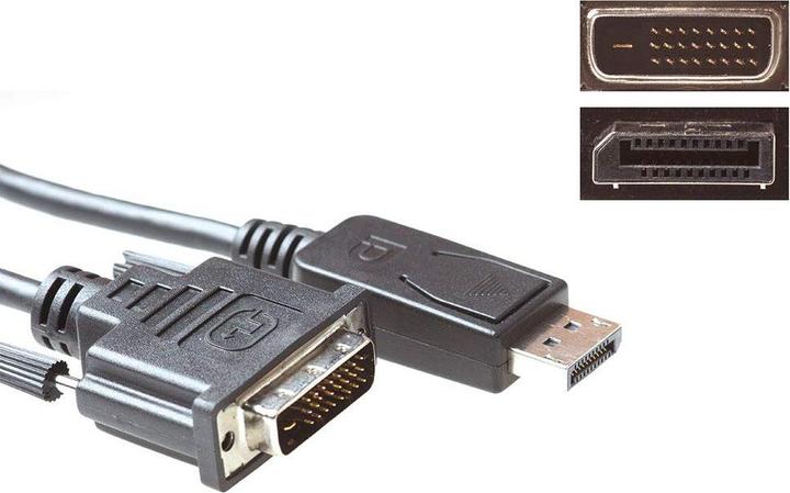 Image du produit Adaptateur de conversion DisplayPort mâle vers Mini DisplayPort femelle. Type : Adaptateur Mini dp (Mini DP, 6 cm)