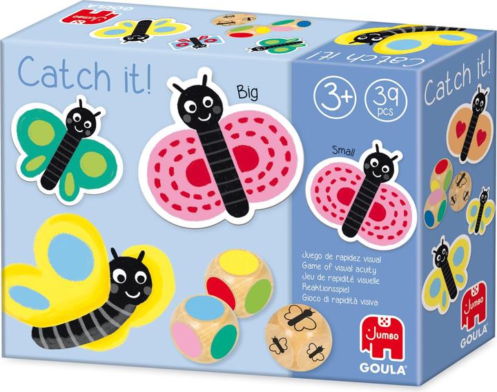 Actual product image Goula Catch it Butterfly (Portuguese, German, Italian, French)