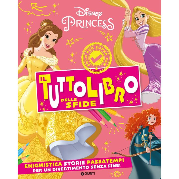 Immagine prodotto Disney Principesse. il tuttolibro delle sfide. enigmistica, storie, passatempi per un divertimento s (Italiano)