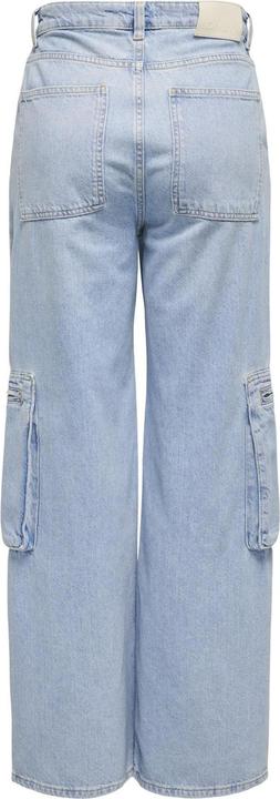 Actual product image Only ONLHOPE EX HW WIDE CARGO DNM CRO Loose Fit Jeans (31)