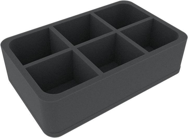 Produktbild Feldherr HS075A023 - Schaumstoffeinlage für Necrons - 6 Fächer (Schaumstoff)