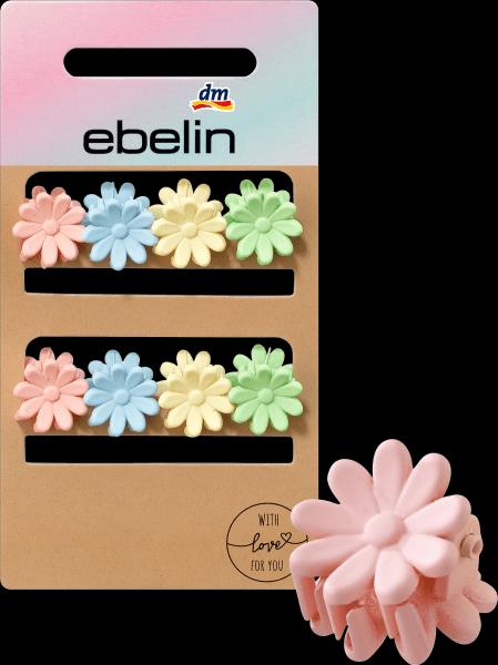 dm ebelin Haarspangen klein Blumenform