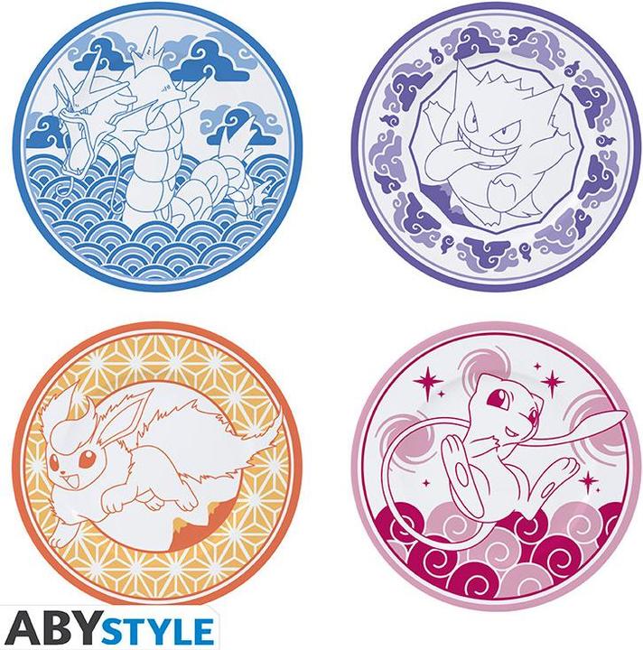 Produktbild ABYstyle Pokemon - Japanischer Stil (4 x, 21 cm)