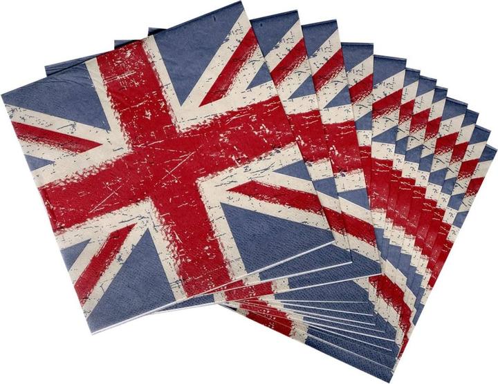 Produktbild Smiffys Papierservietten Papier Union Jack 16erPack (16 x)