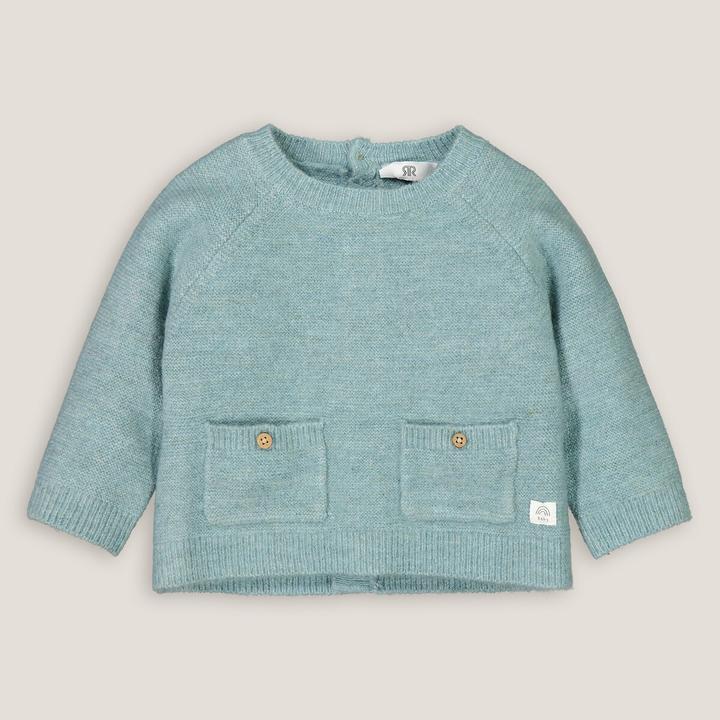 La Redoute Collections Pullover mit rundem Ausschnitt