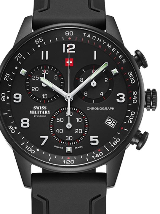 Produktbild Swiss Military Quartz Chronograph (Swiss Made, Analoguhr, 41 mm)