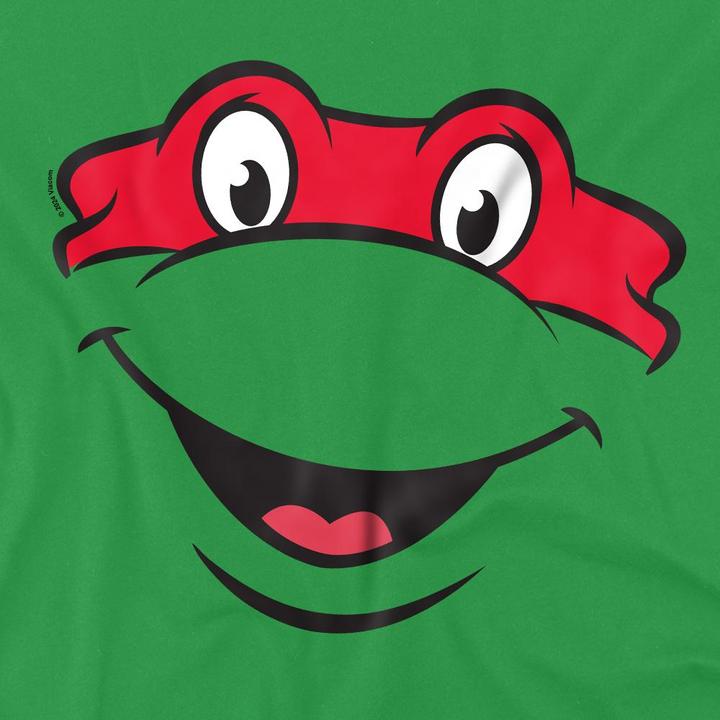Actual product image Teenage Mutant NT Mens Raphael Smile T-Shirt (L)