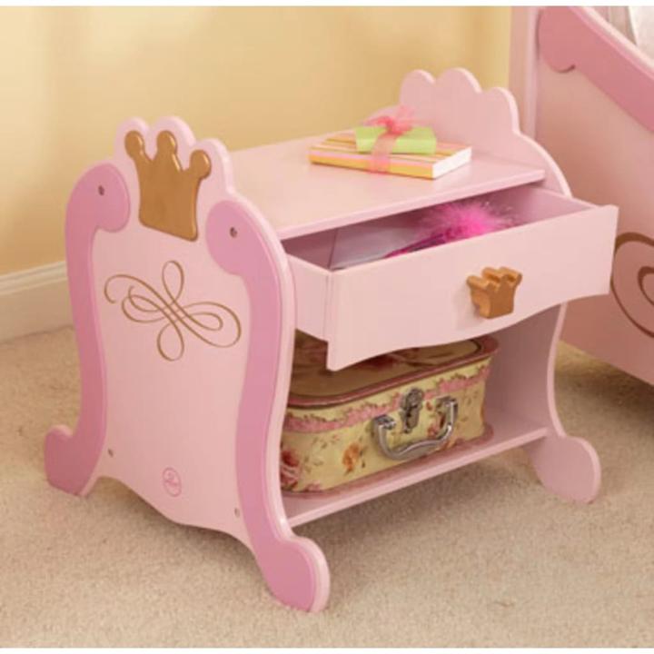 Produktbild KidKraft Nachttisch Prinzessin (40 x 36 x 39 cm)