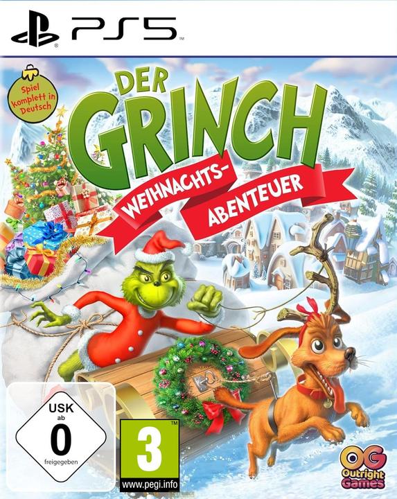 Actual product image Game The Grinch - Christmas adventure (PS5, DE, IT, FR)