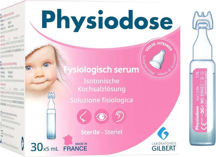 Produktbild Physiodose Physiologische Kochsalzlösung (30 Stück)