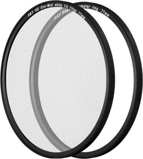 Actual product image H&Y HD EVO White Mist 1/4 Filter 77mm