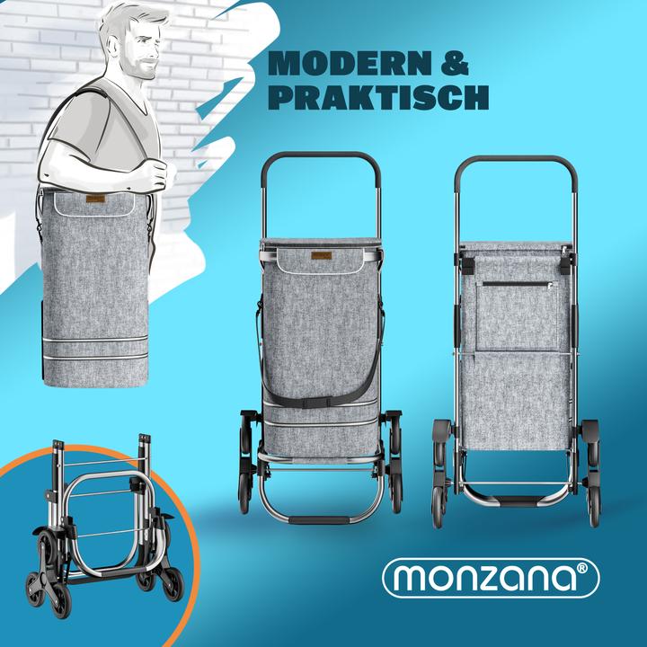 Actual product image Monzana 2in1 Einkaufstrolley
