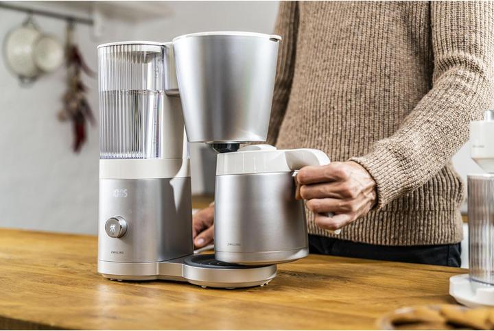 Produktbild Zwilling Enfinigy Filterkaffeemaschine m. Thermokanne silber 1.25l
