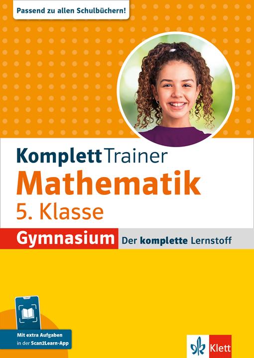 Produktbild KomplettTrainer Gymnasium Mathematik 5. Klasse (Deutsch, 2025)