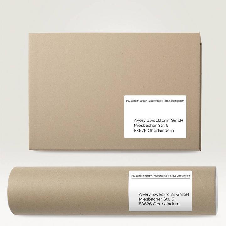Immagine prodotto Avery Etichette indirizzo 101 x 54 mm carta 1 pz. permanente