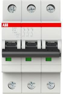 Produktbild ABB S203-C4 Sicherungsautomat 4A pro M compact 3-polig