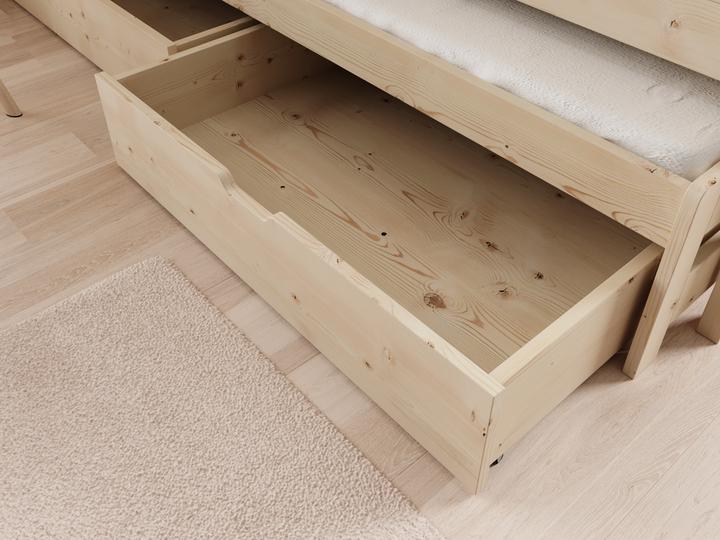 Image du produit ADRK Furniture Lit d'enfant Orio avec matelas (200cm x 90cm)