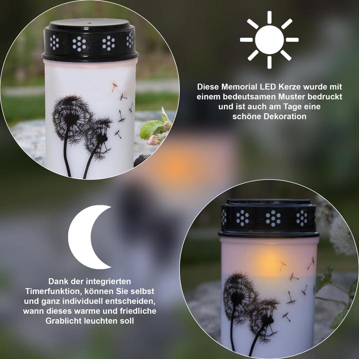 Produktbild Star Trading LED Grablicht Dandelion (1 x)