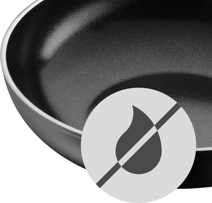 Actual product image WMF Non-stick pan Wok pan 28cm CeraDurPlus Induction Aluminium coated (28 cm, Wok, Cast aluminium)