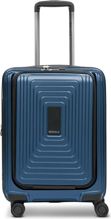 Immagine prodotto Redolz Essentials 14 Trolley da cabina a 4 ruote S Scomparto per laptop da 55 cm con piega elastica (45 l, Bagaglio a mano (fino a 50 litri))
