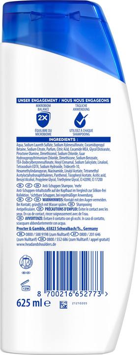 Produktbild Head & Shoulders Anti-Schuppen (625 ml, Flüssiges Shampoo)