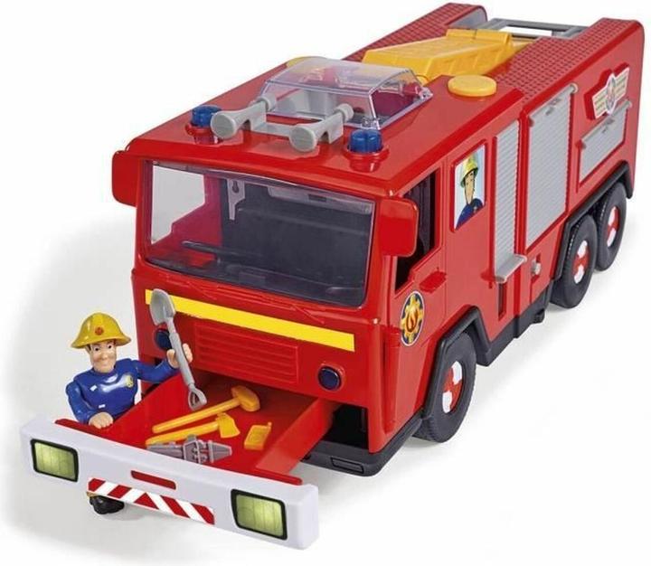 Actual product image Simba Fireman Sam Jupiter Wosu Sam and Radar Dogs Fireman Figure