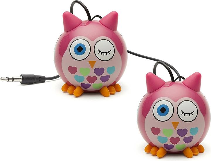 Actual product image KitSound Mini Buddy Owl (Rechargeable battery operated)