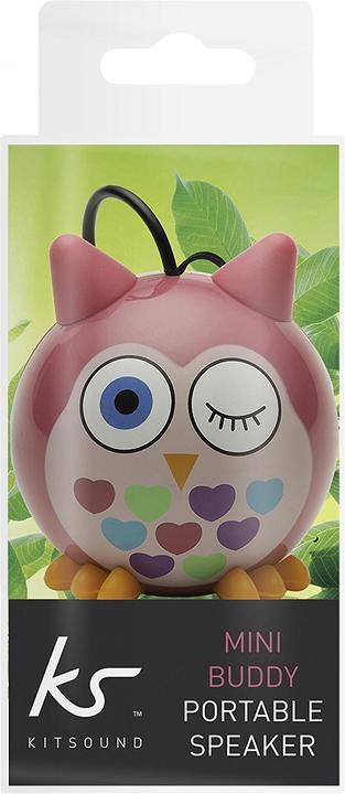 Actual product image KitSound Mini Buddy Owl (Rechargeable battery operated)
