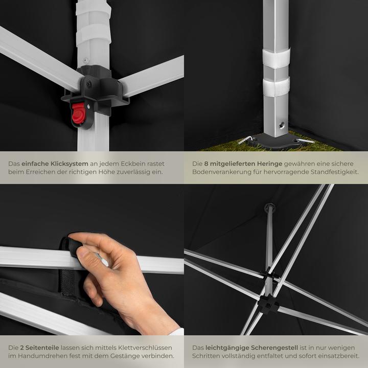 Image du produit tectake Tonnelle (300 cm, 300 cm)