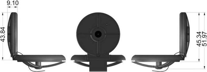 Image du produit Teko Module de boîtier de caméra Raspberry Pi RPI-CAM.40 Blanc