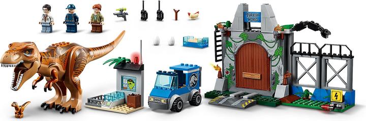 Actual product image LEGO Outbreak of the T-Rex (10758)