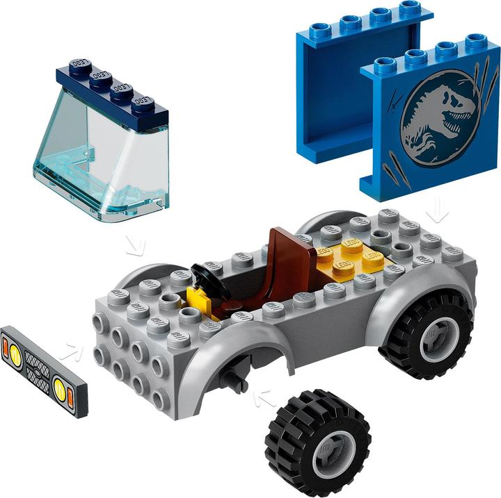 Actual product image LEGO Outbreak of the T-Rex (10758)