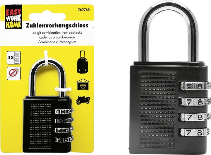 Produktbild Easy Work Zahlenvorhangschloss