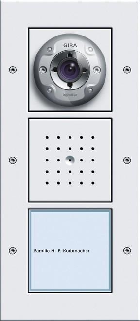 Gira Door station video surface-mounted 1f Türko pure white 126966