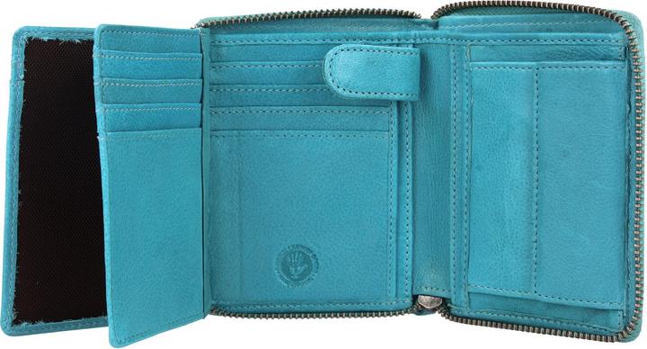 Actual product image Greenburry Vintage Washed leather wallet 10 cm