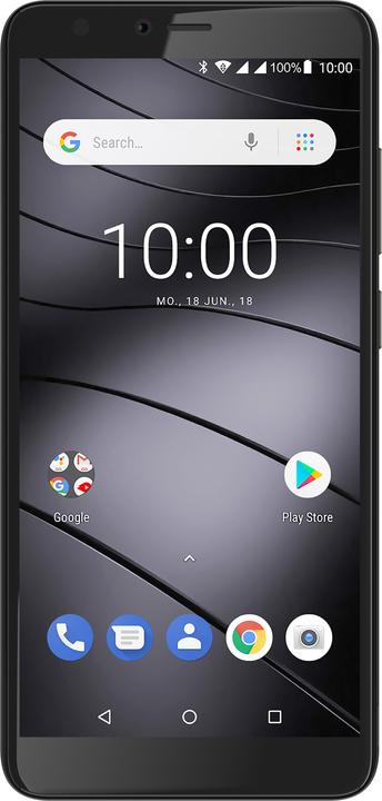 Produktbild Gigaset Gs100 (8 GB, Graphite Grey, 5.50", Dual SIM + SD, 8 Mpx, 4G)