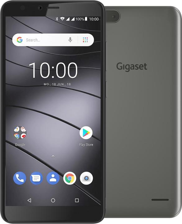 Produktbild Gigaset Gs100 (8 GB, Graphite Grey, 5.50", Dual SIM + SD, 8 Mpx, 4G)