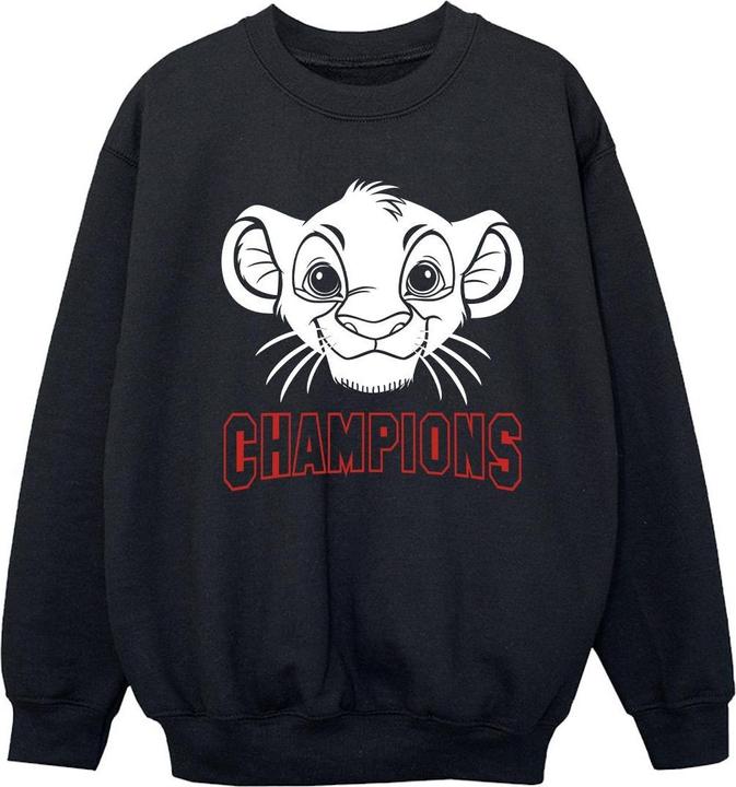 Disney The Lion King Simba Face Champion Sweatshirt Mädchen