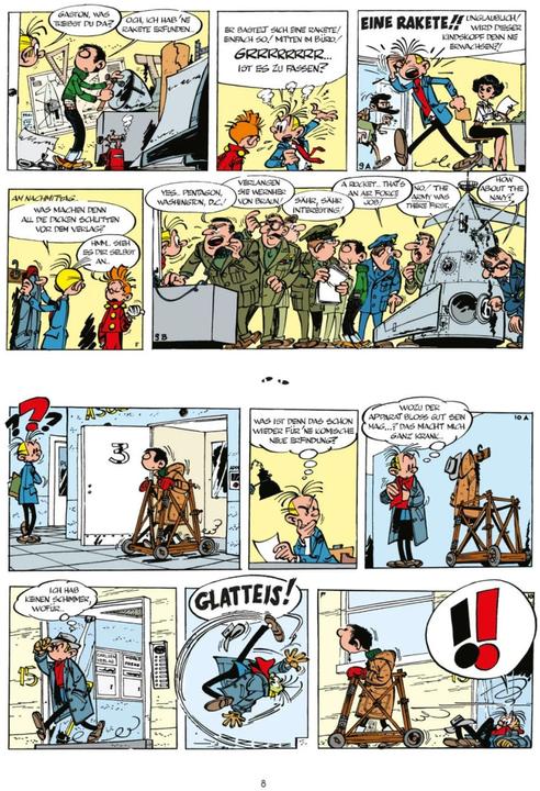 Produktbild Gaston Neuedition 1: Erste Katastrophen (Deutsch, André Franquin, 2019)