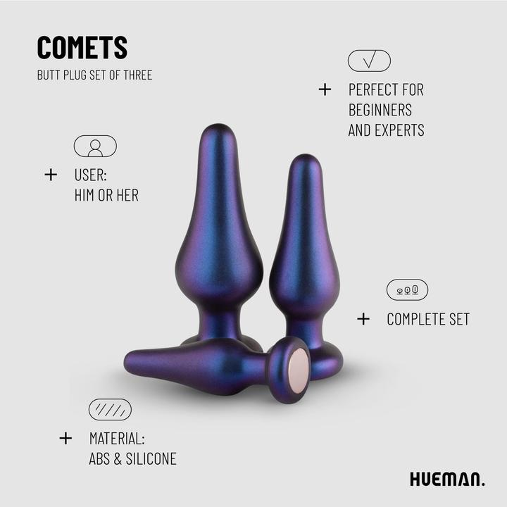 Productafbeelding Hueman Comets Anaal PlugSet
