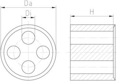 Produktbild Jacob Mehrfachdichteinsatz