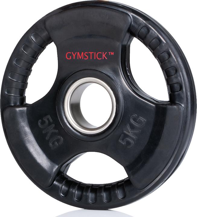 Actual product image Gymstick Rubber Weight Plate 10kg / single